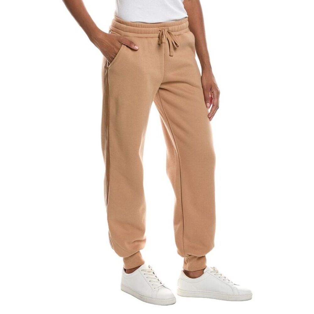 Knit Riot Womens  Stride Track Jogger, Brown